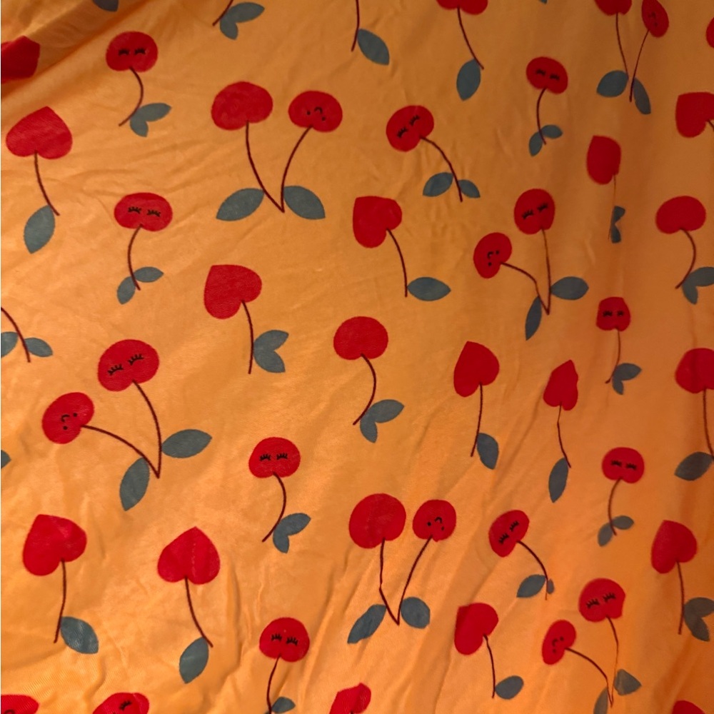 Little Sleepies Cherry on Top fitted crib sheet